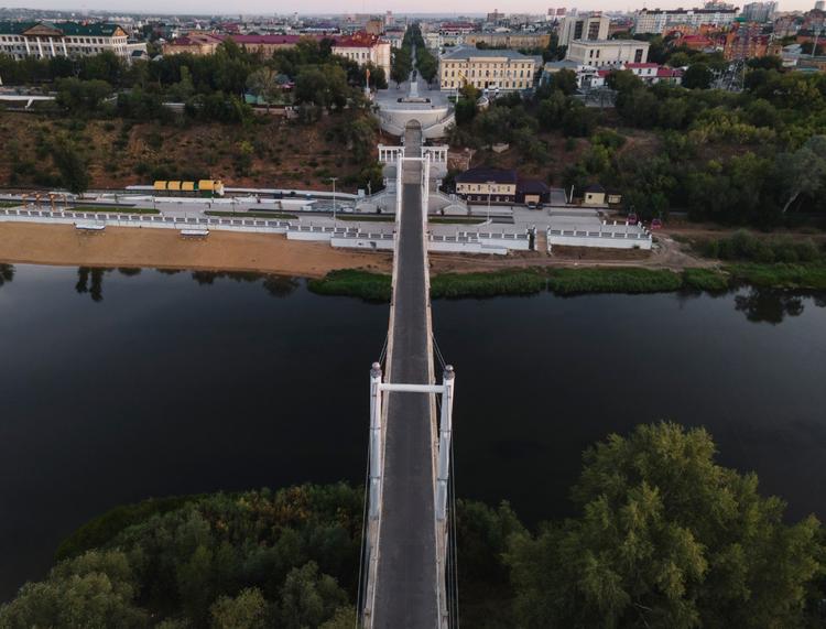 Orenburg is an ancient merchant fortress city on the border of Europe and Asia